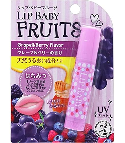 20個セット★ リップベイビーフルーツ グレープ&ベリー Amazon.co.jp: メンソレータム リップベビーフルーツ ストロベリーの